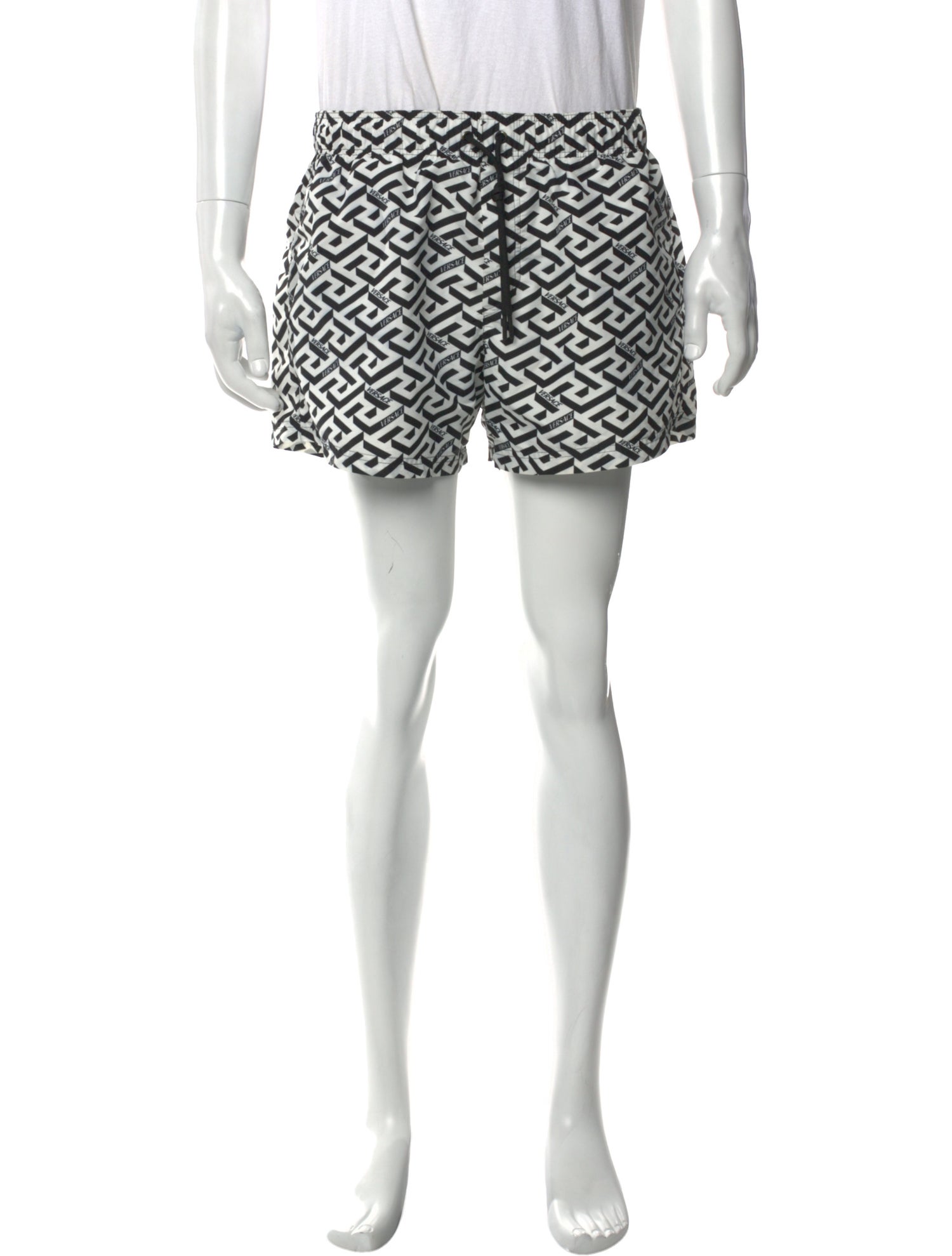 Versace Printed Swim Trunks