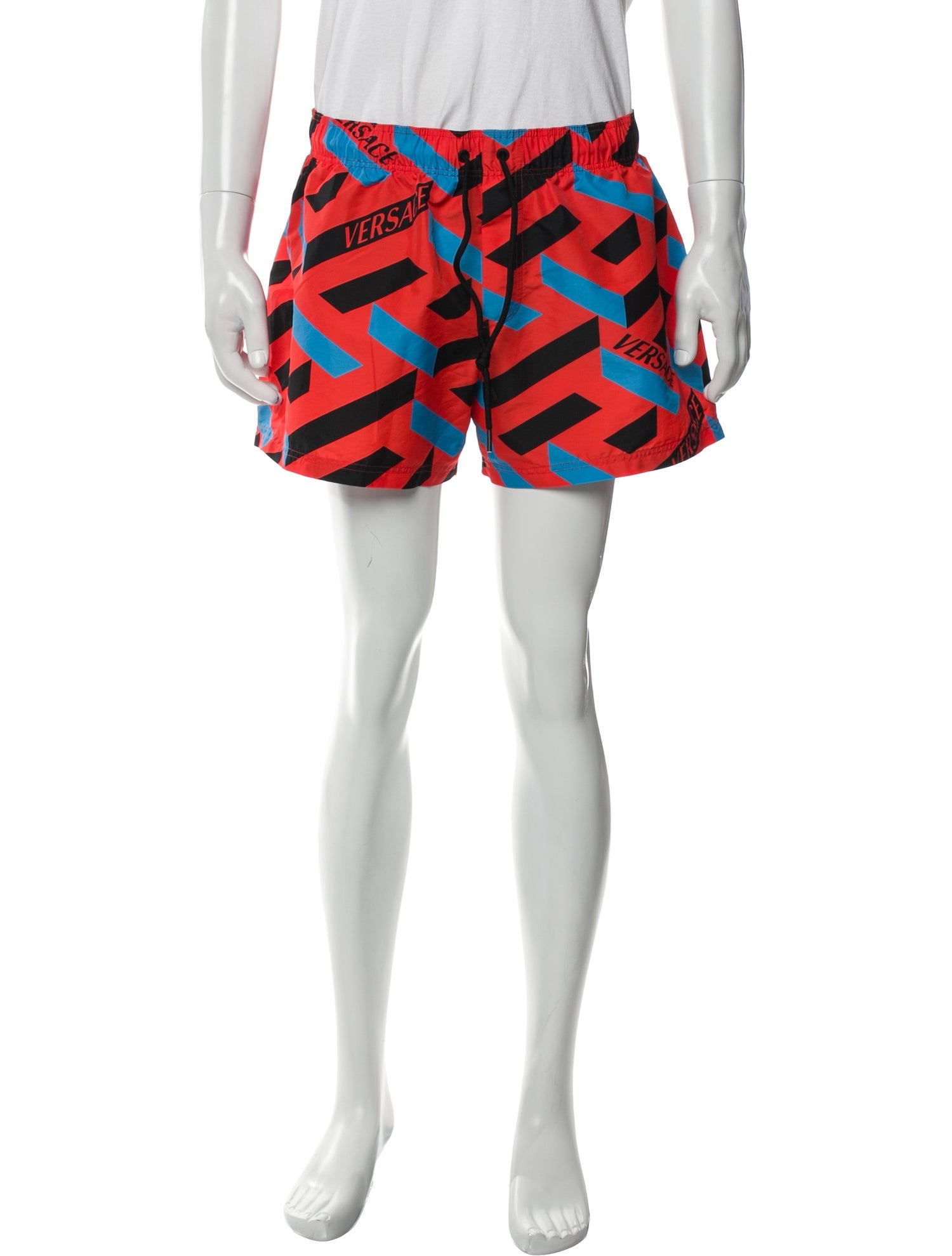 Versace Printed Swim Trunks