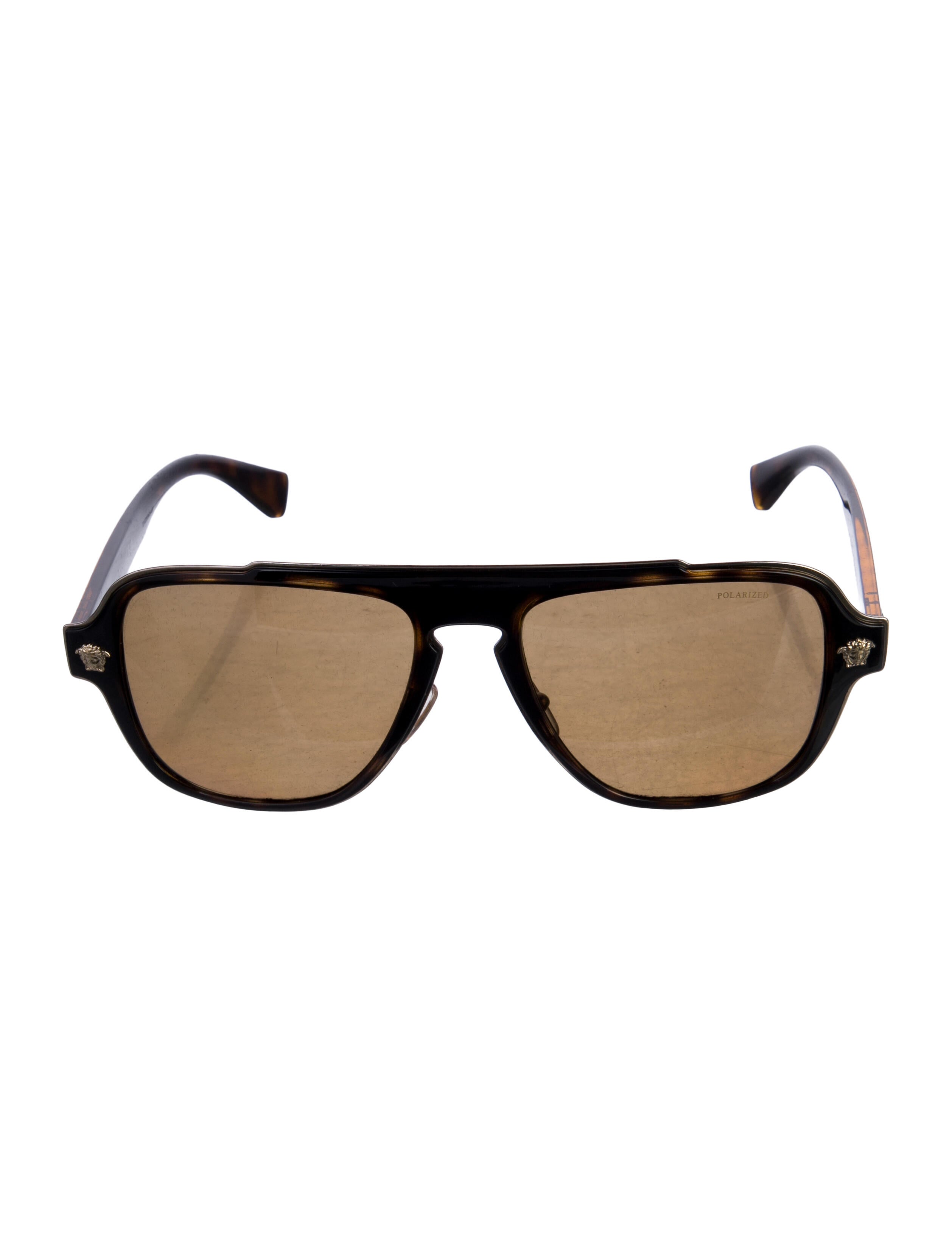 Versace Square Tinted Sunglasses