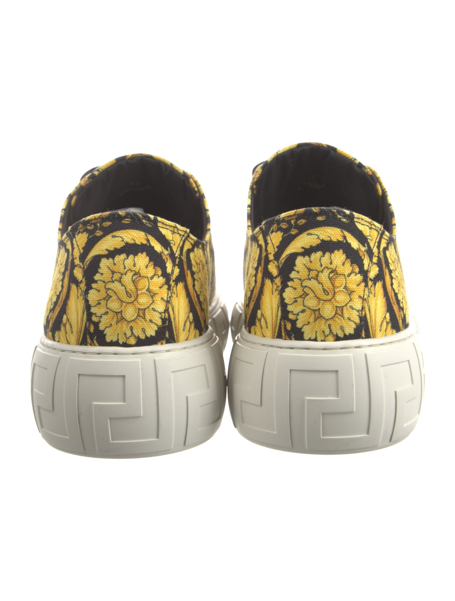 Versace Canvas Printed Sneakers