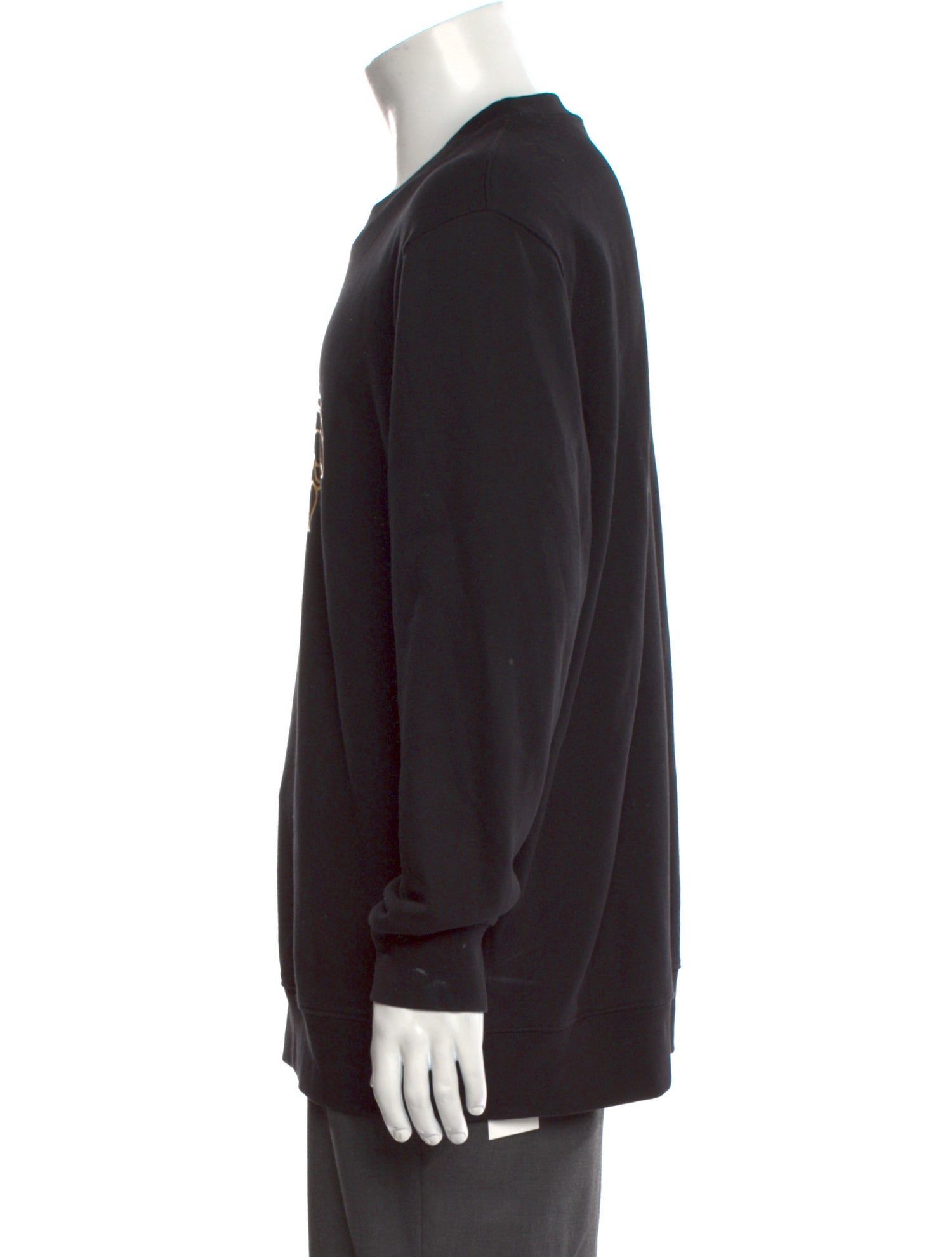 Versace Graphic Print Crew Neck Pullover