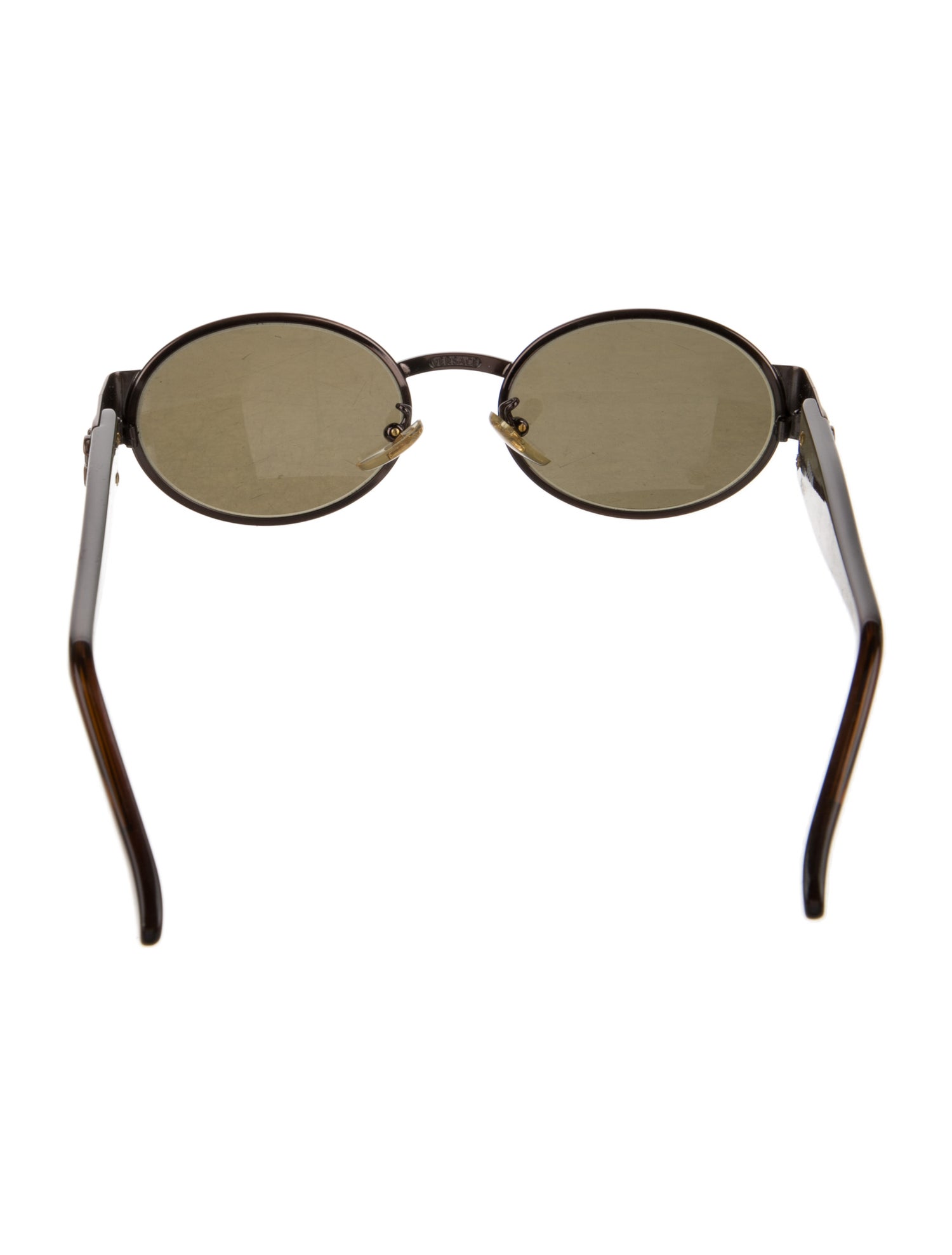 Versace Medusa Insignia Round Sunglasses