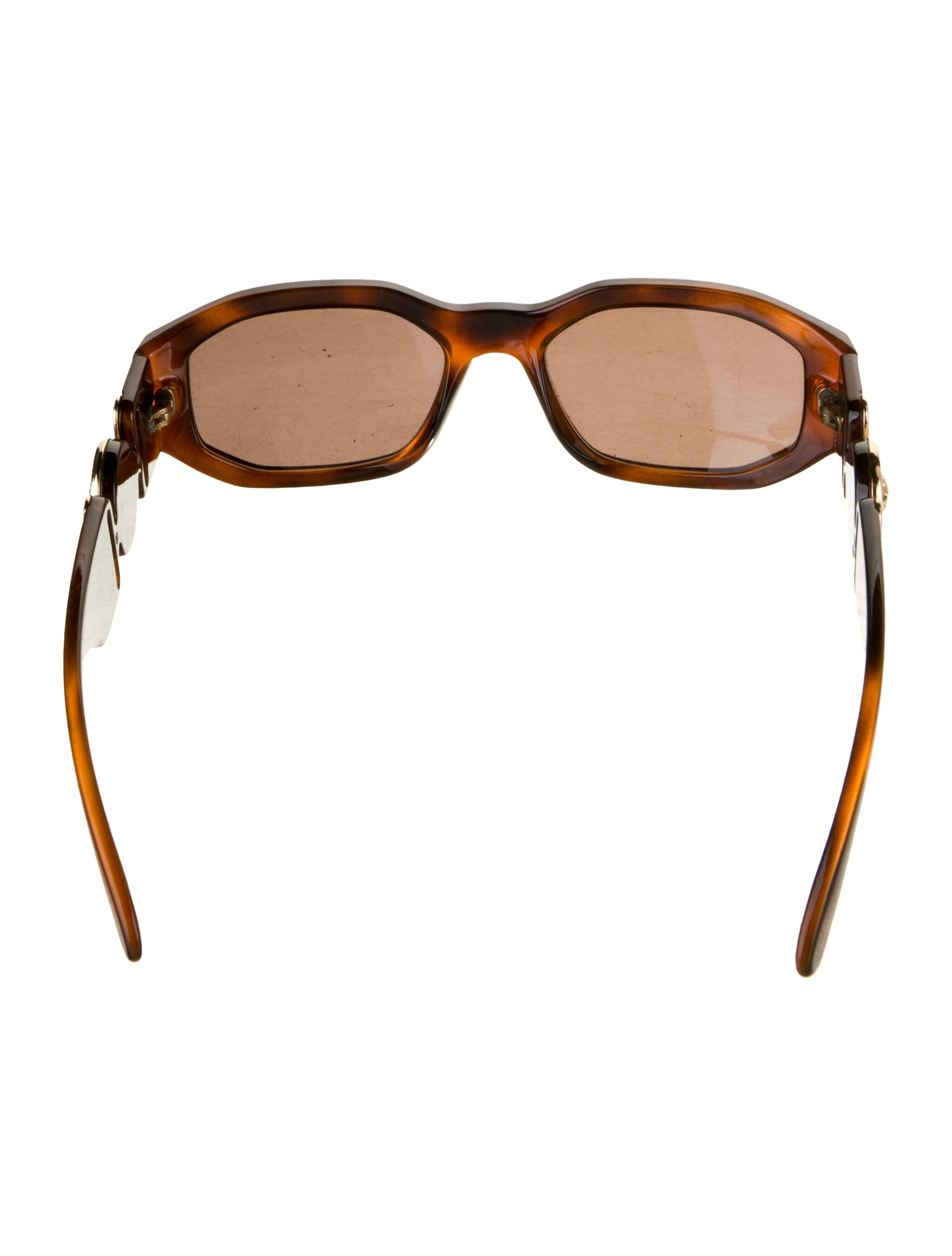 Versace Medusa Insignia Square Sunglasses