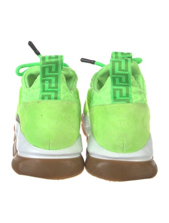 Versace Mesh Colorblock Pattern Sneakers