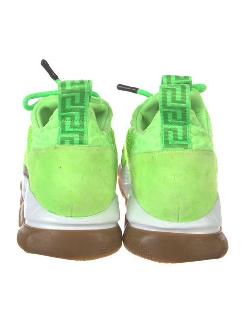 Versace Mesh Colorblock Pattern Sneakers