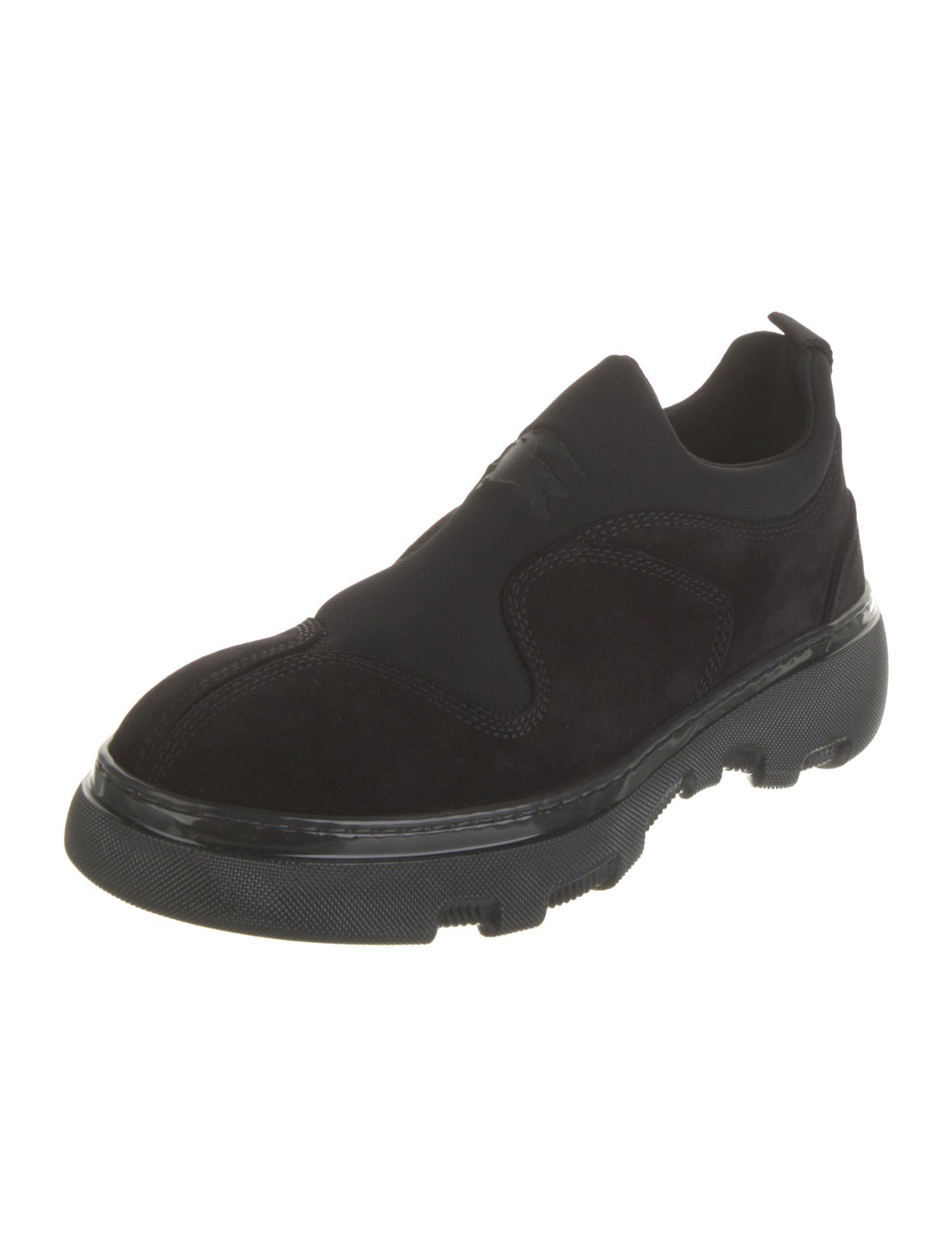 Burberry Suede Athletic Sneakers