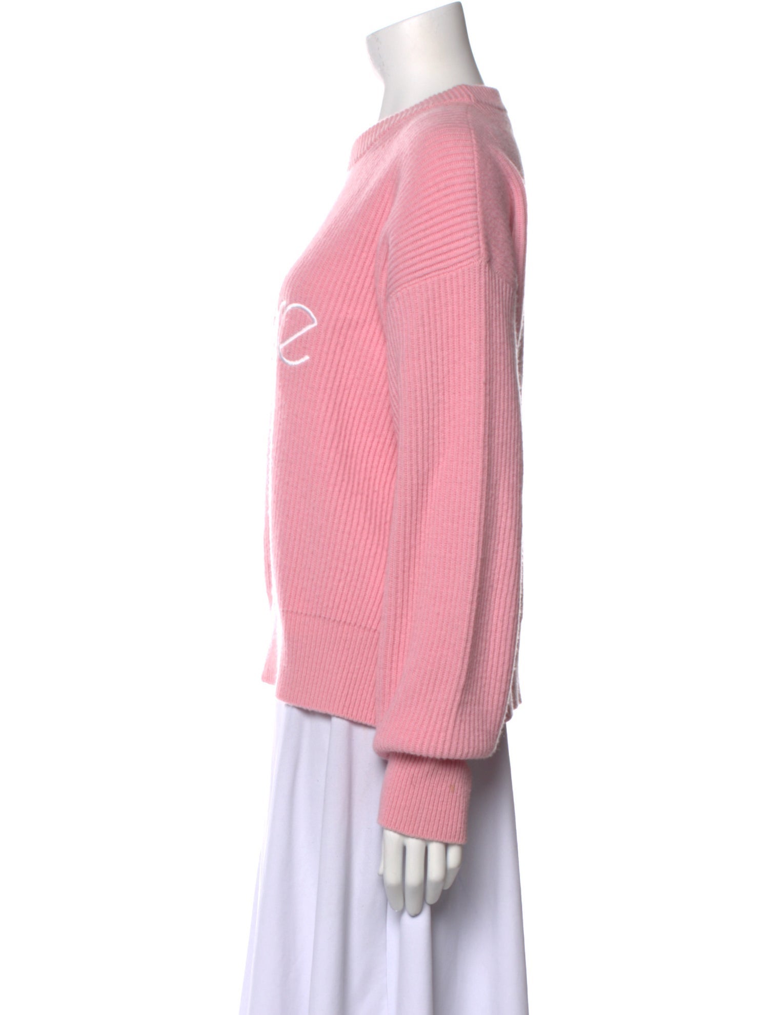 Versace Virgin Wool Crew Neck Sweater