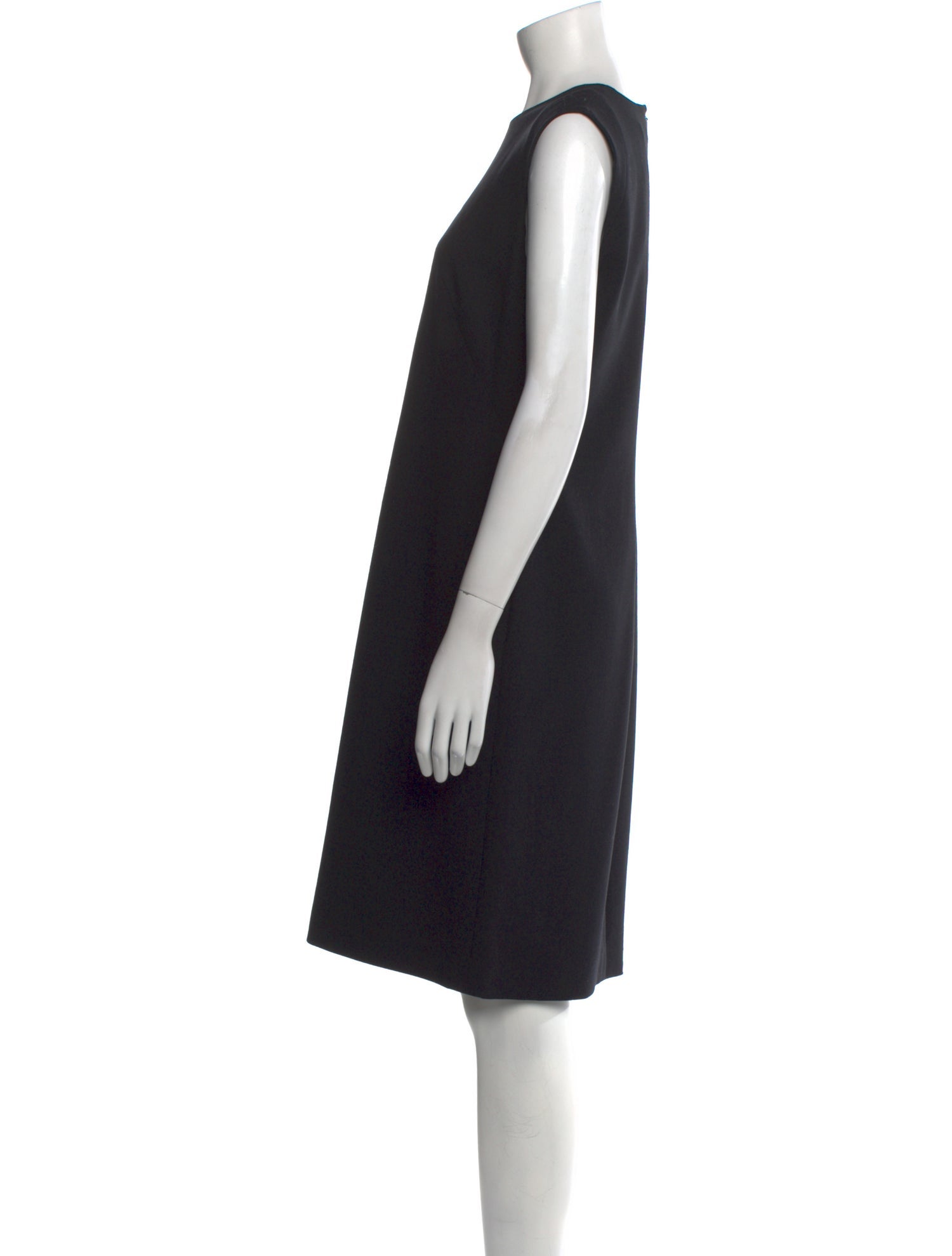 Versace Virgin Wool Knee-Length Dress