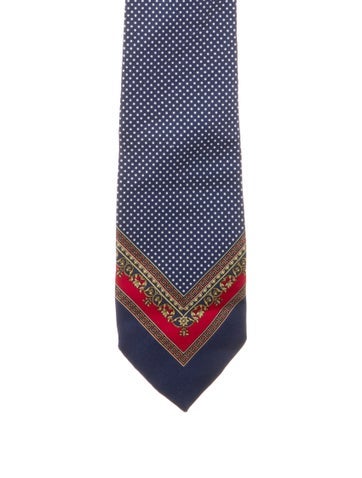 Versace Ties Polka Dot Tie