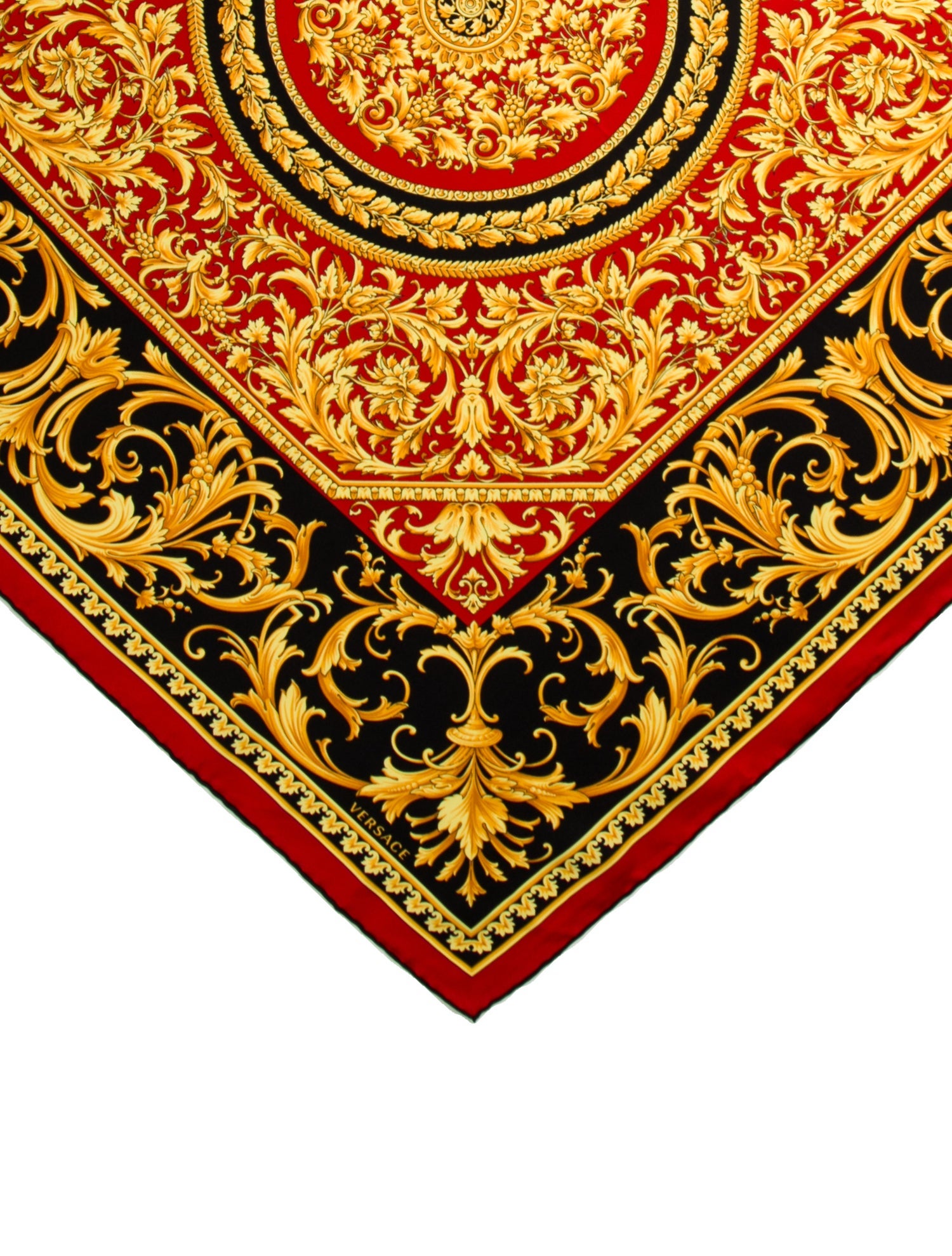 Versace Silk Printed Scarf