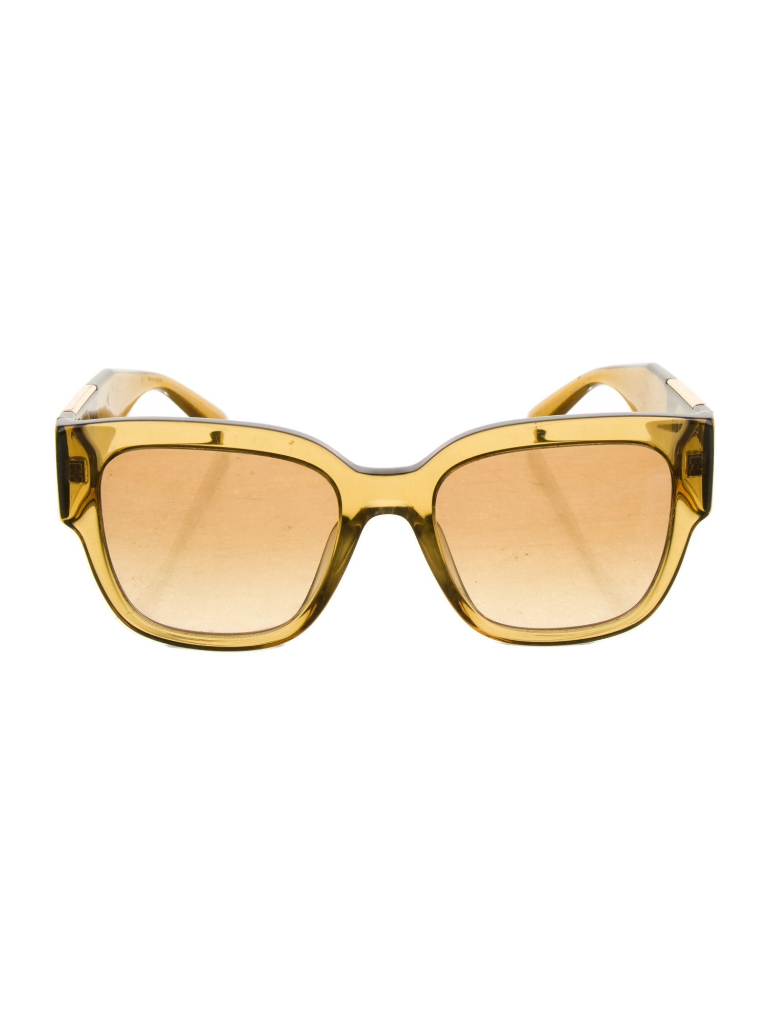 Versace Square Tinted Sunglasses