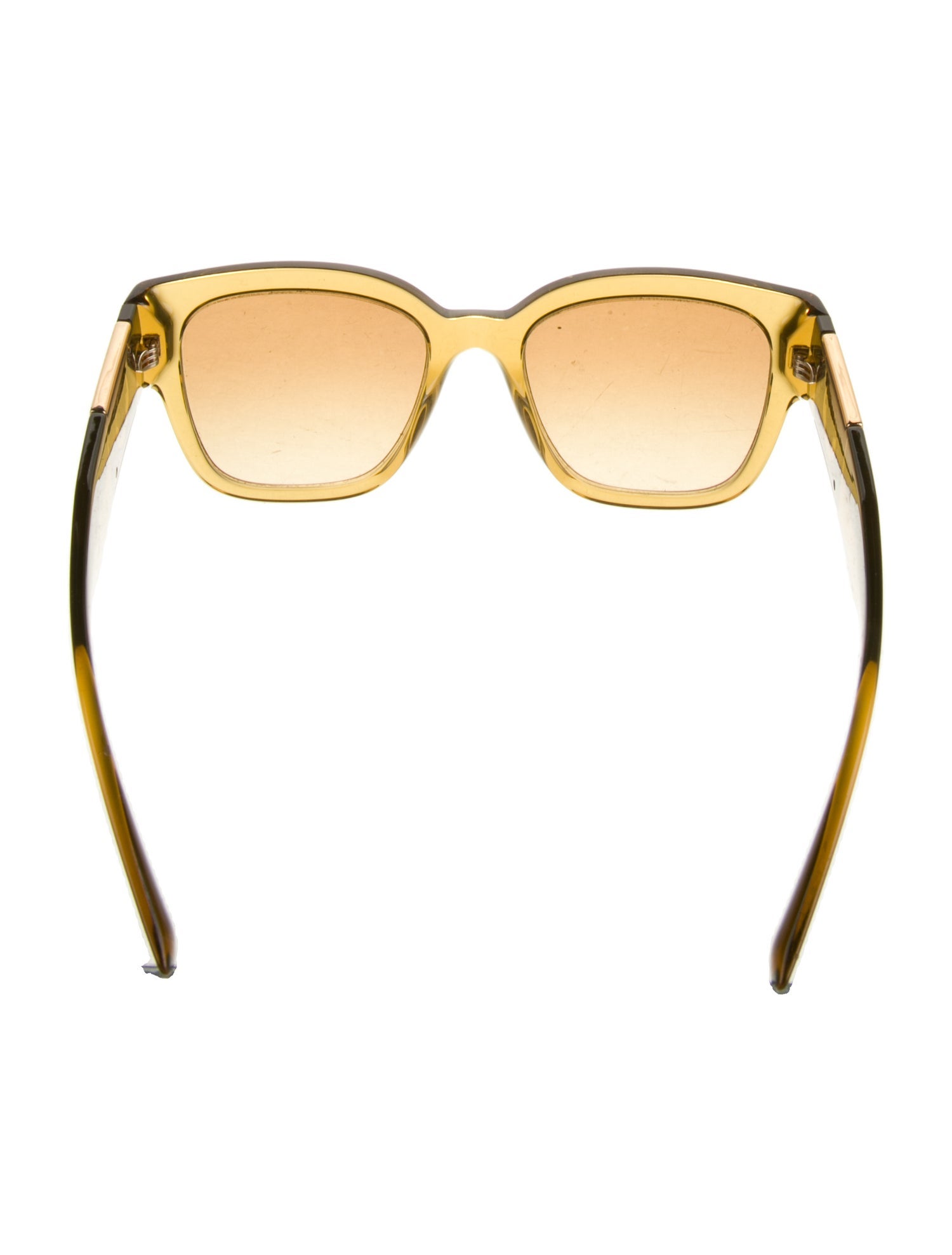 Versace Square Tinted Sunglasses