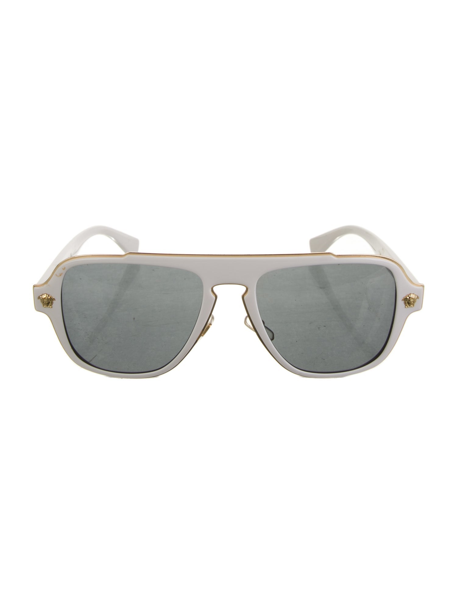 Versace Aviator Tinted Sunglasses