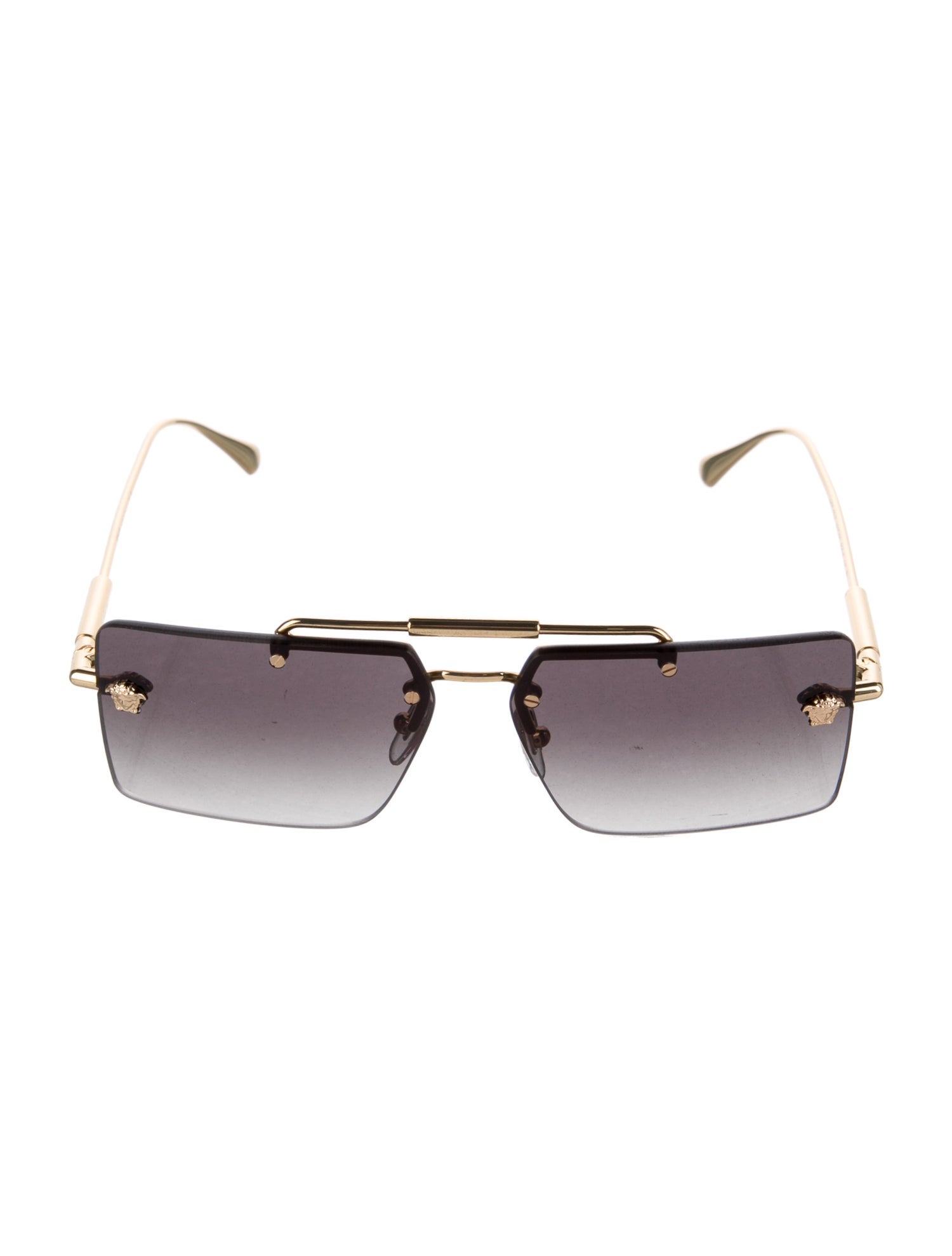 Versace Medusa Insignia Square Sunglasses