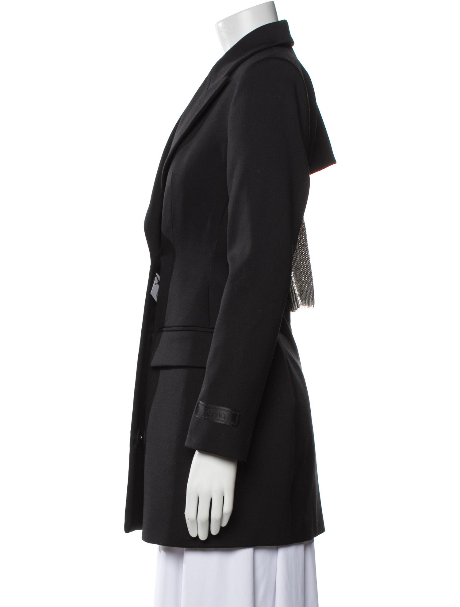 Versace Wool Peacoat w/ Tags