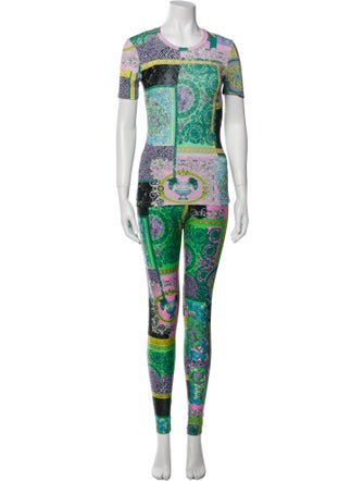 Versace Printed Pant Set