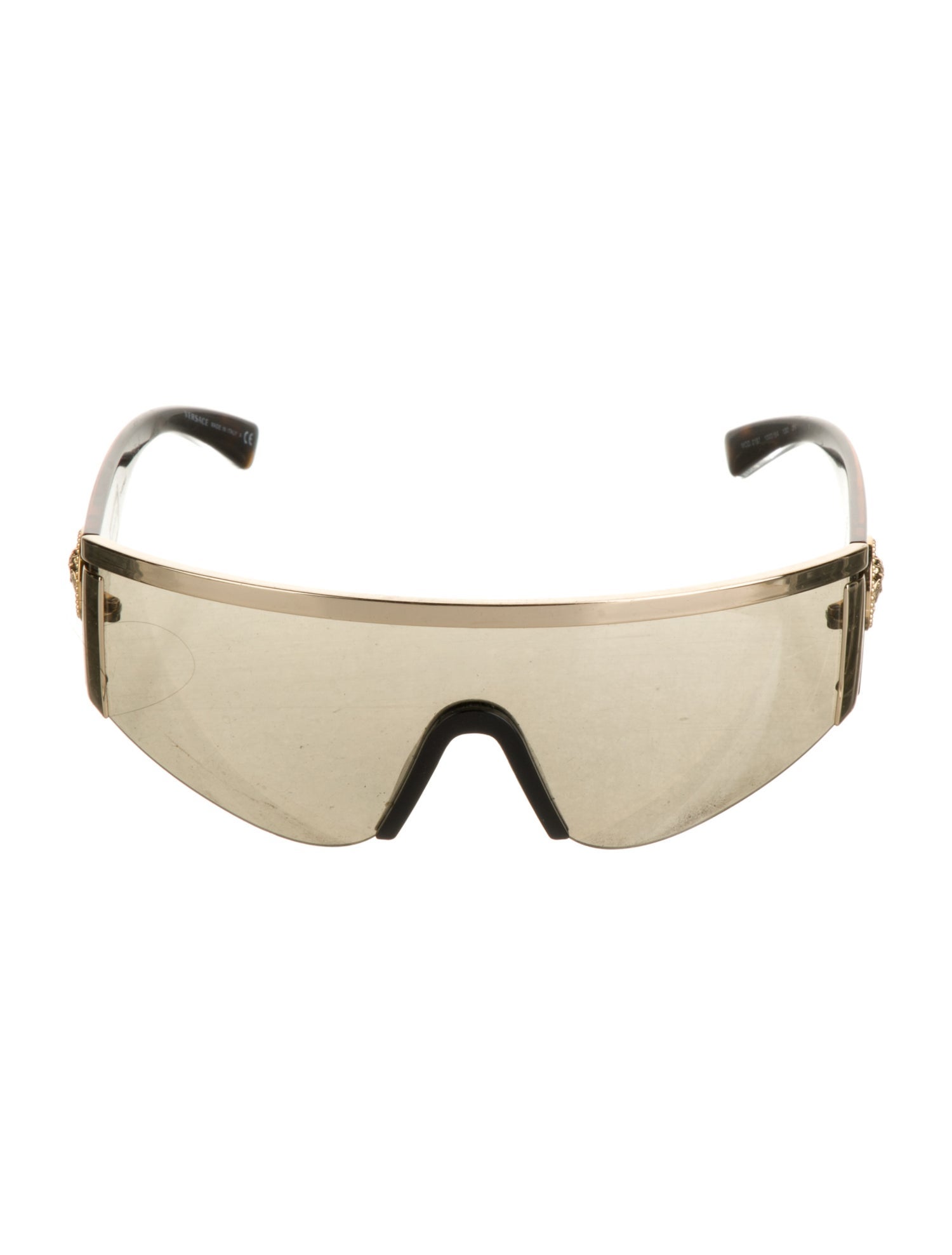 Versace Medusa Insignia Shield Sunglasses