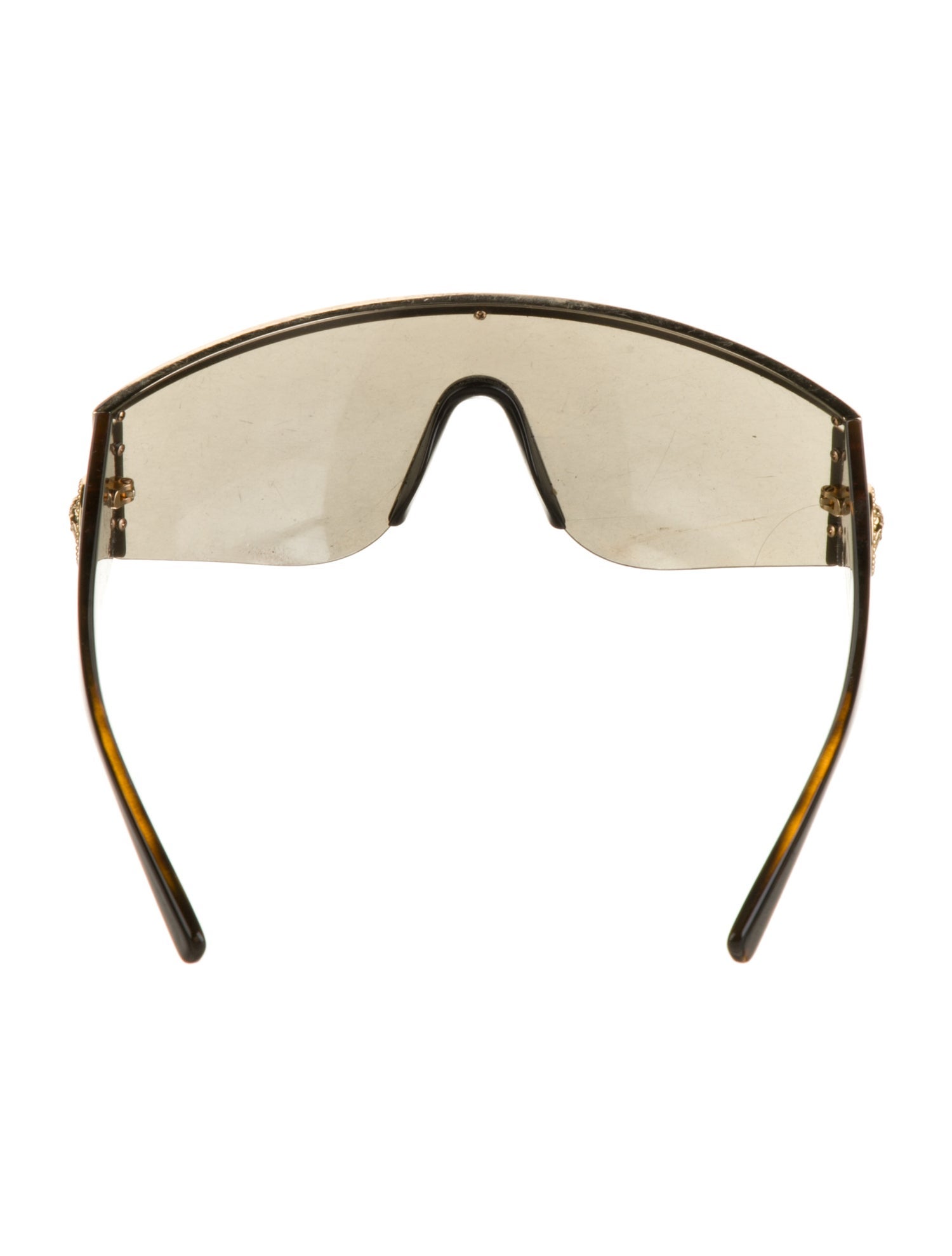 Versace Medusa Insignia Shield Sunglasses