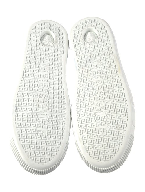 Versace Canvas Graphic Print Sneakers