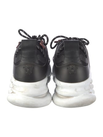 Versace Mesh Printed Athletic Sneakers