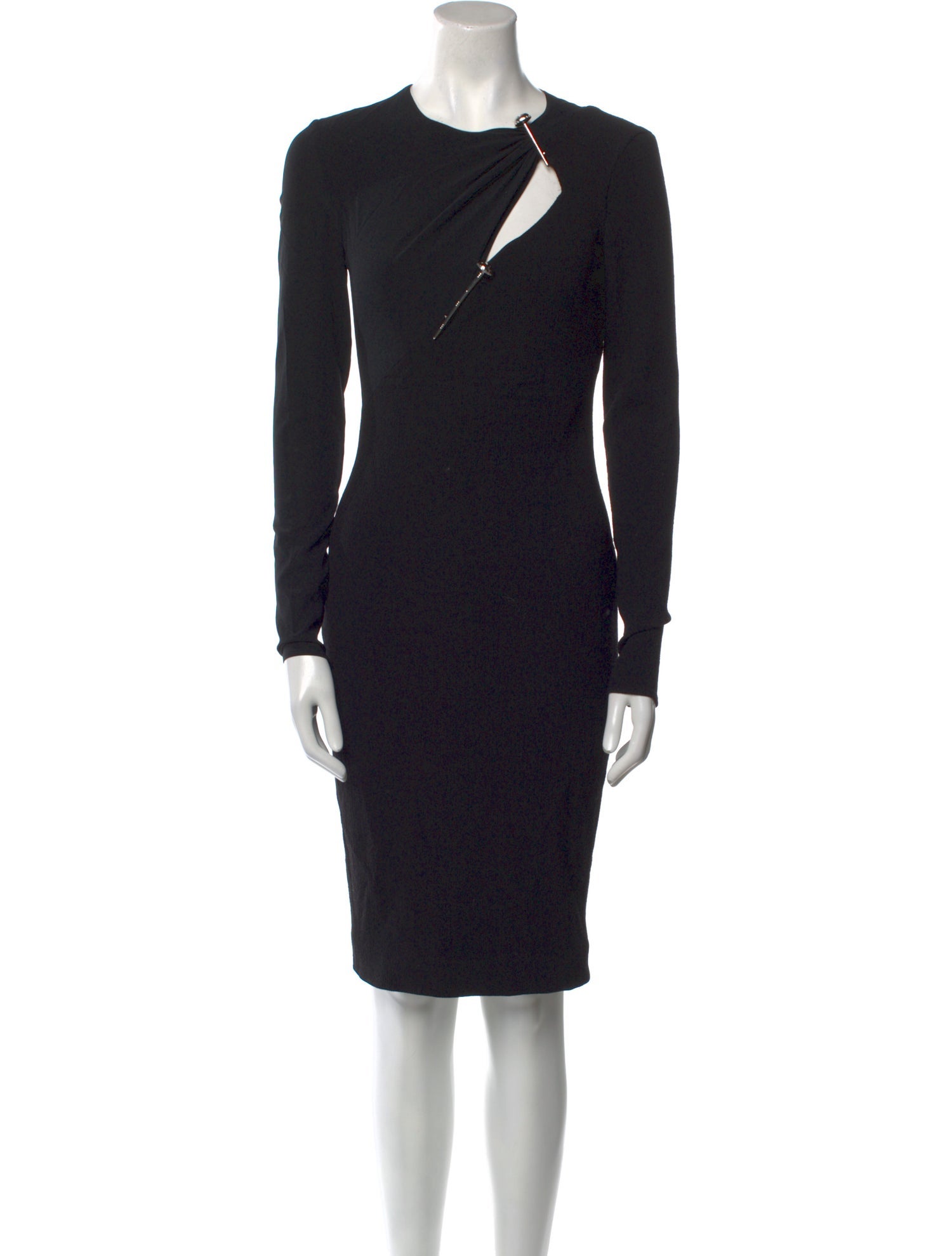 Versace Wool Knee-Length Dress