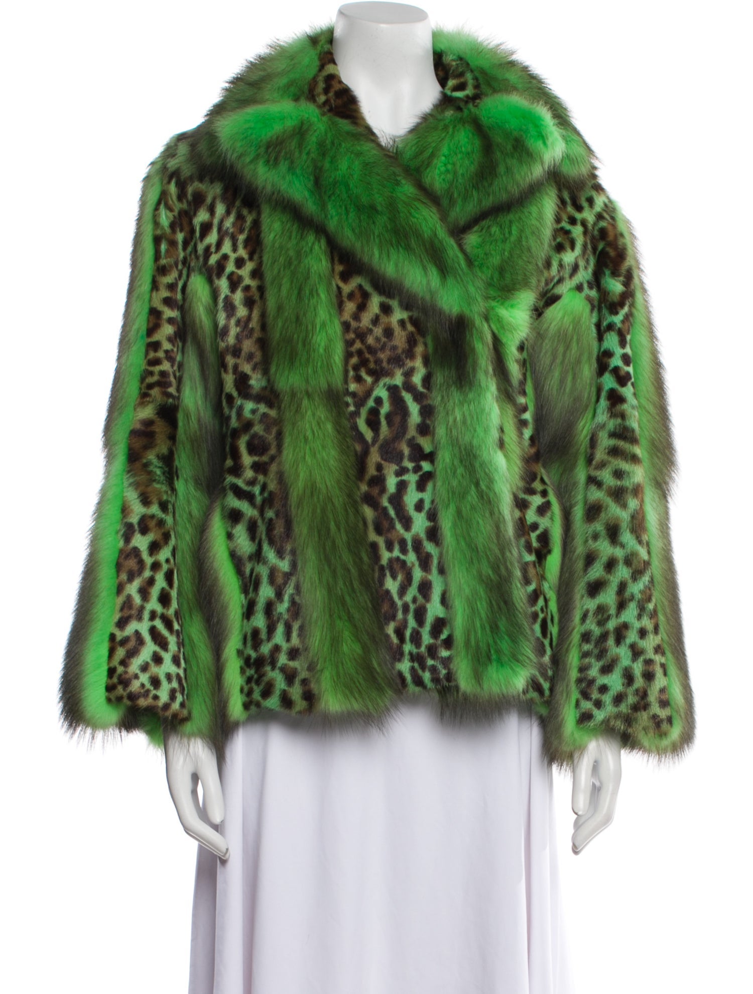 Versace Vintage 2004 Fur Jacket