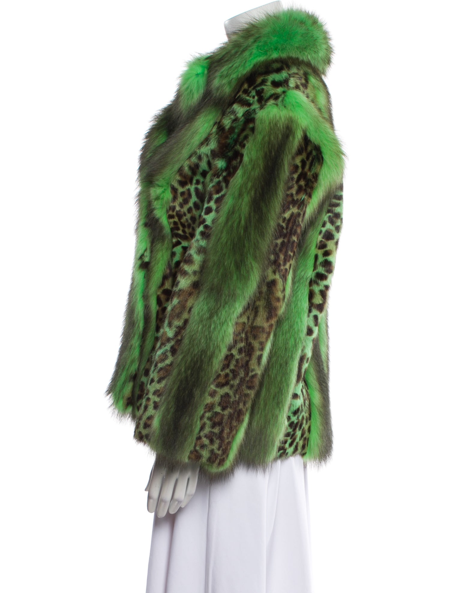 Versace Vintage 2004 Fur Jacket