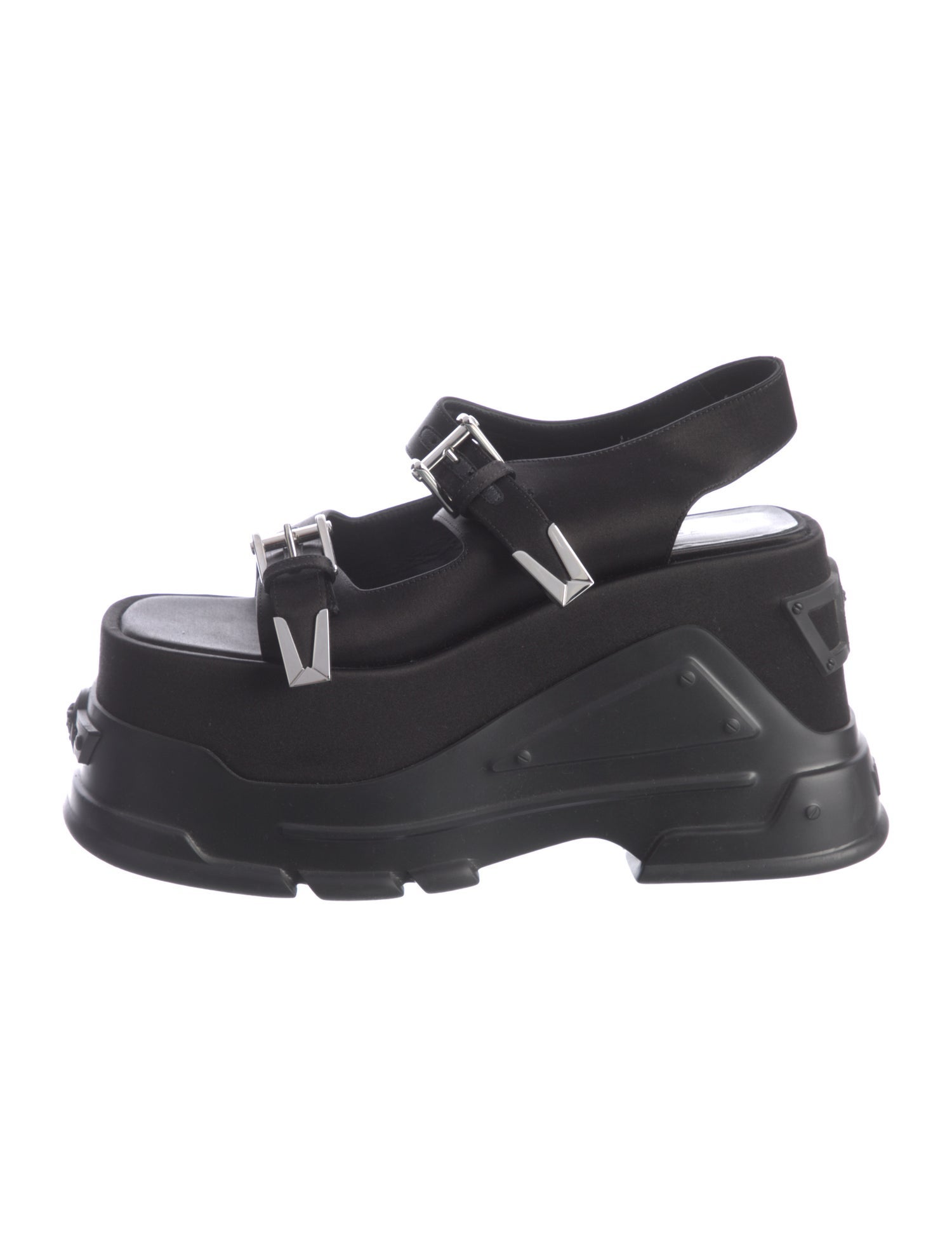 Versace Satin Sandals