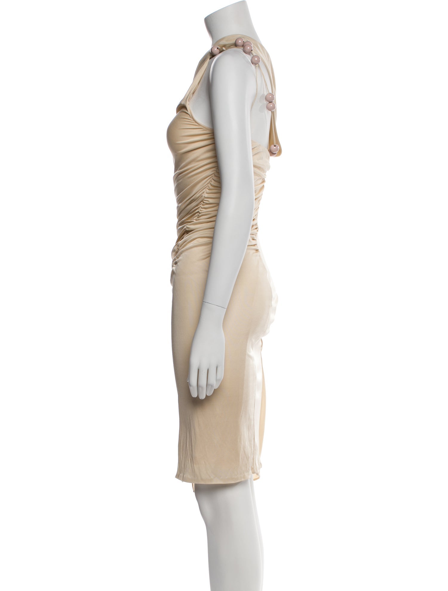 Versace One-Shoulder Midi Length Dress w/ Tags