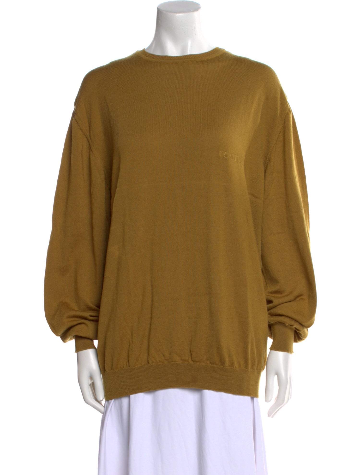 Versace Merino Wool Bateau Neckline Sweater