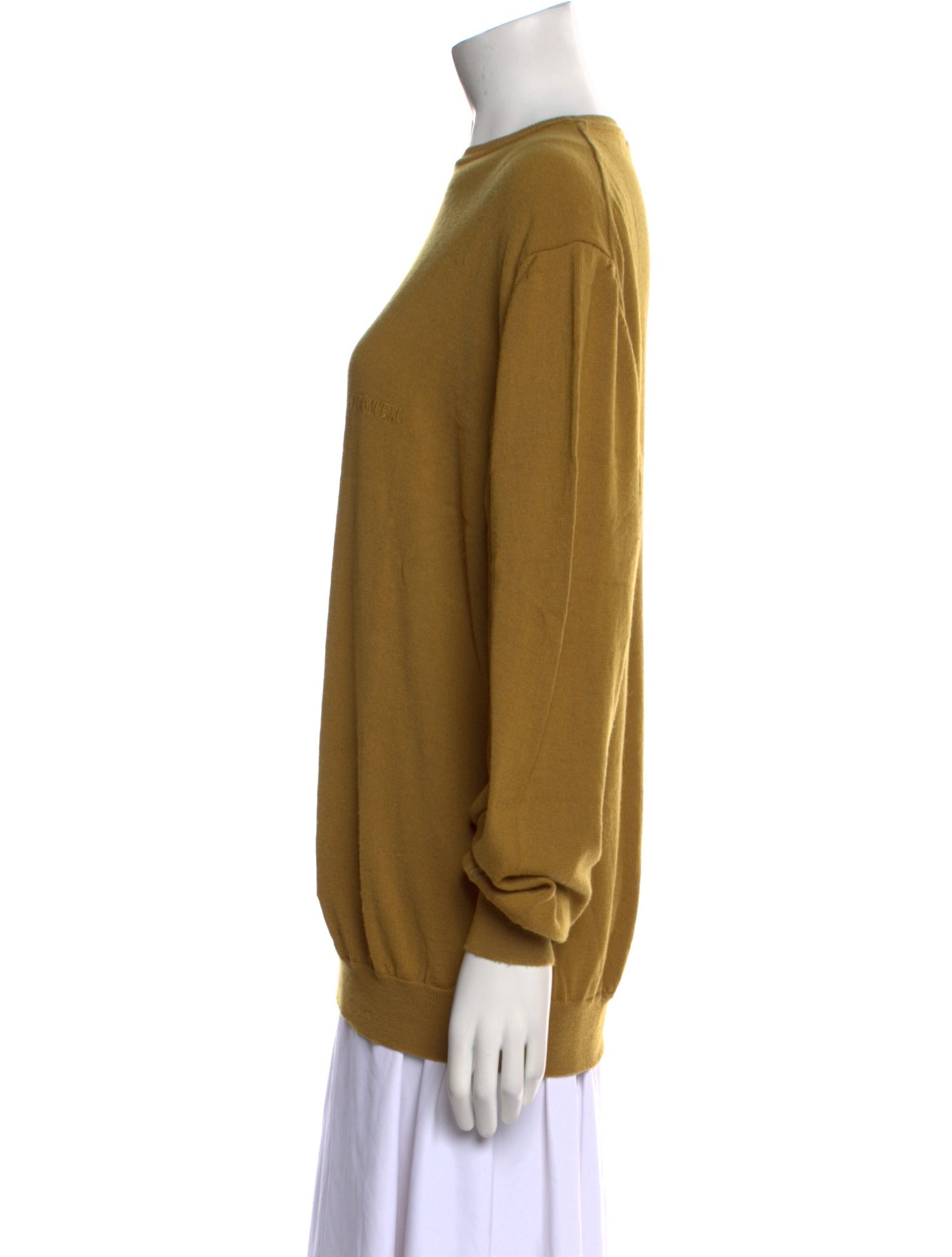 Versace Merino Wool Bateau Neckline Sweater