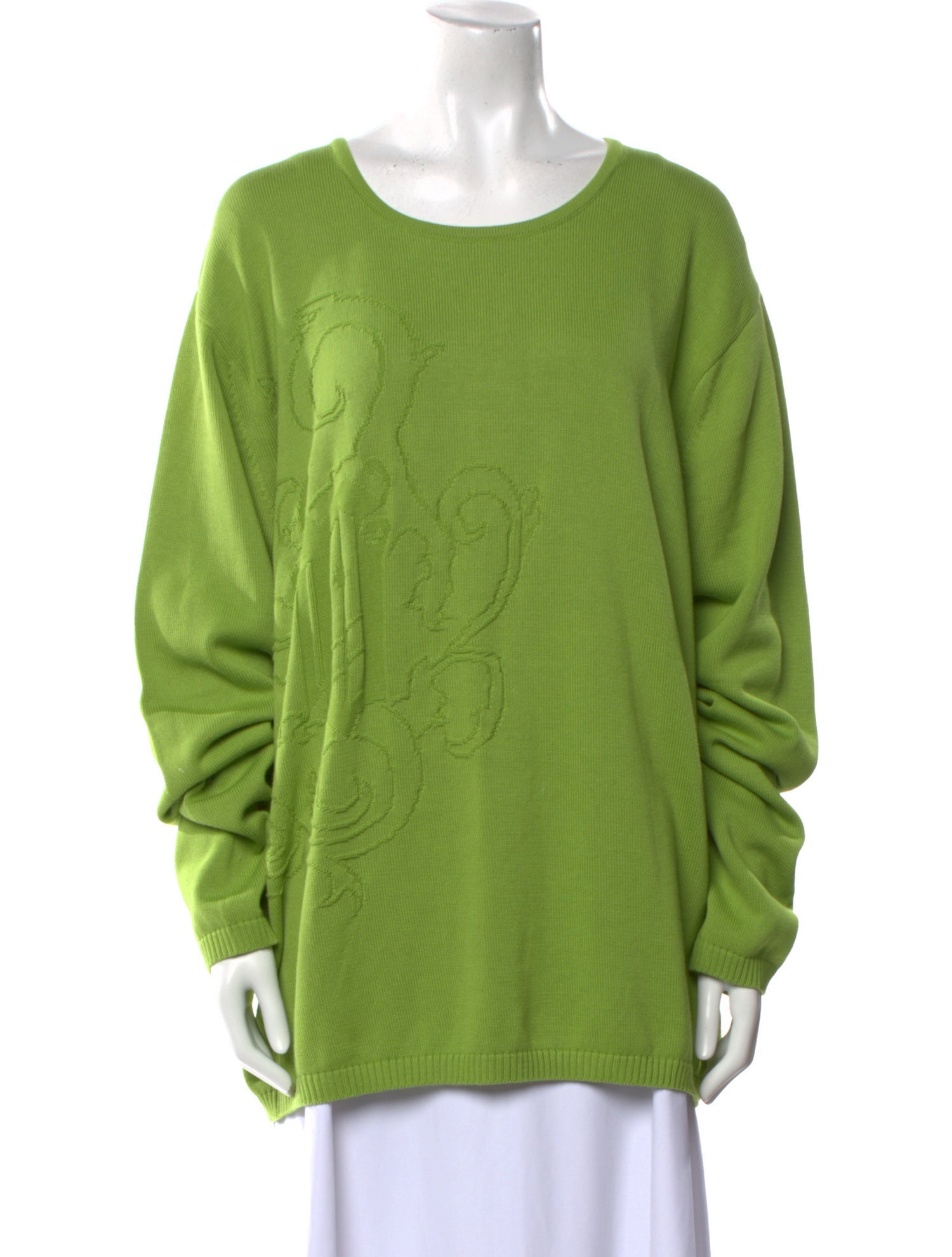 Versace Scoop Neck Sweater