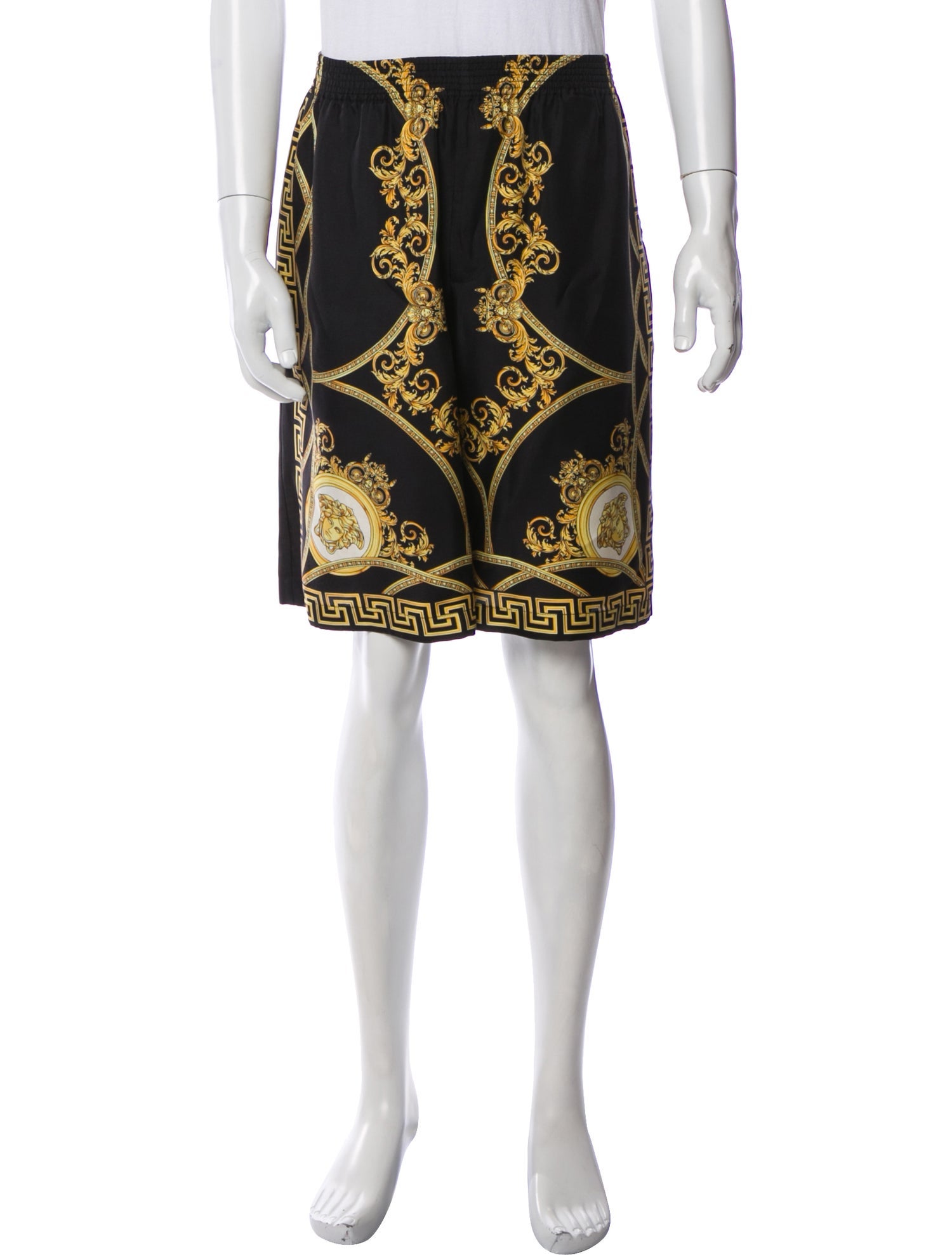Versace Silk Shorts