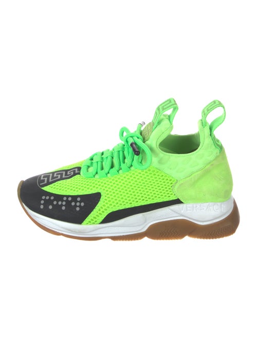 Versace Mesh Mesh Accents Sneakers
