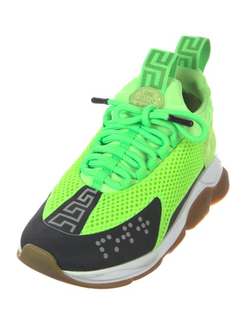 Versace Mesh Mesh Accents Sneakers