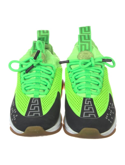 Versace Mesh Mesh Accents Sneakers