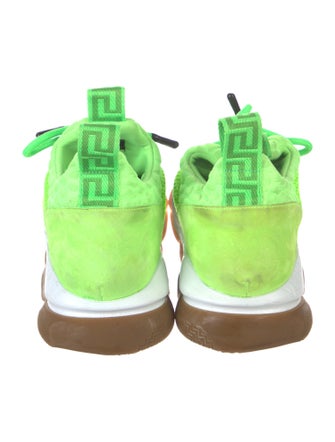 Versace Mesh Mesh Accents Sneakers