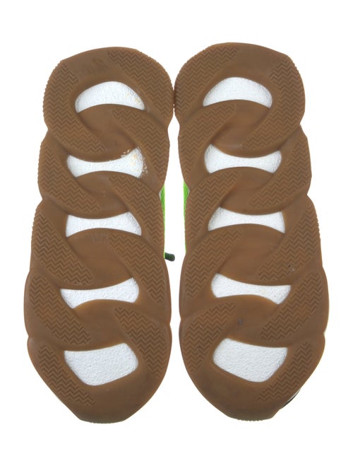 Versace Mesh Mesh Accents Sneakers