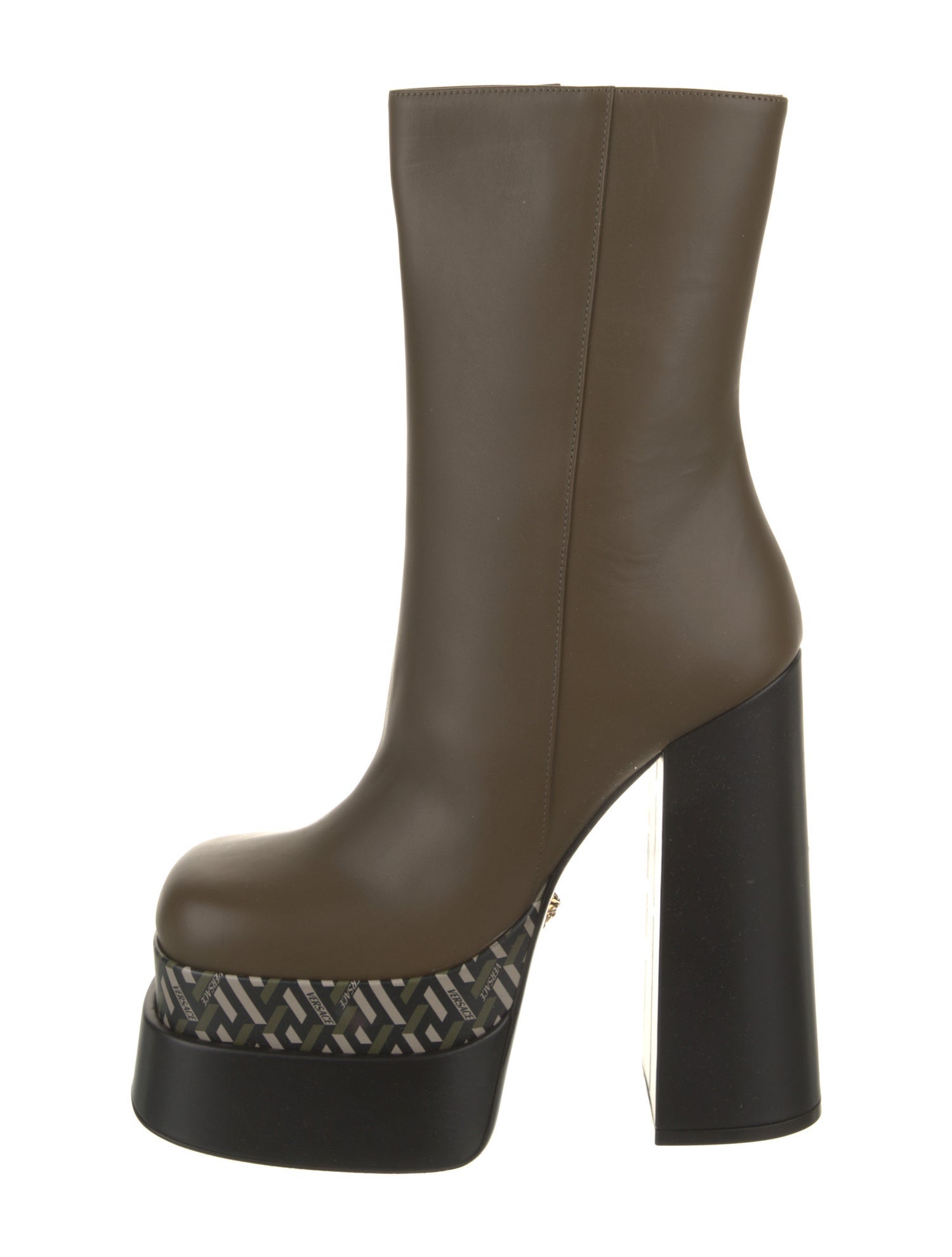 Versace Leather Boots