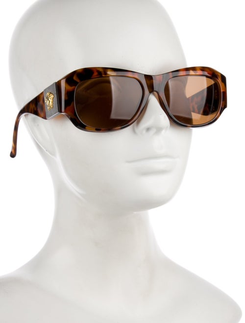 Versace Cat-Eye Mirrored Sunglasses