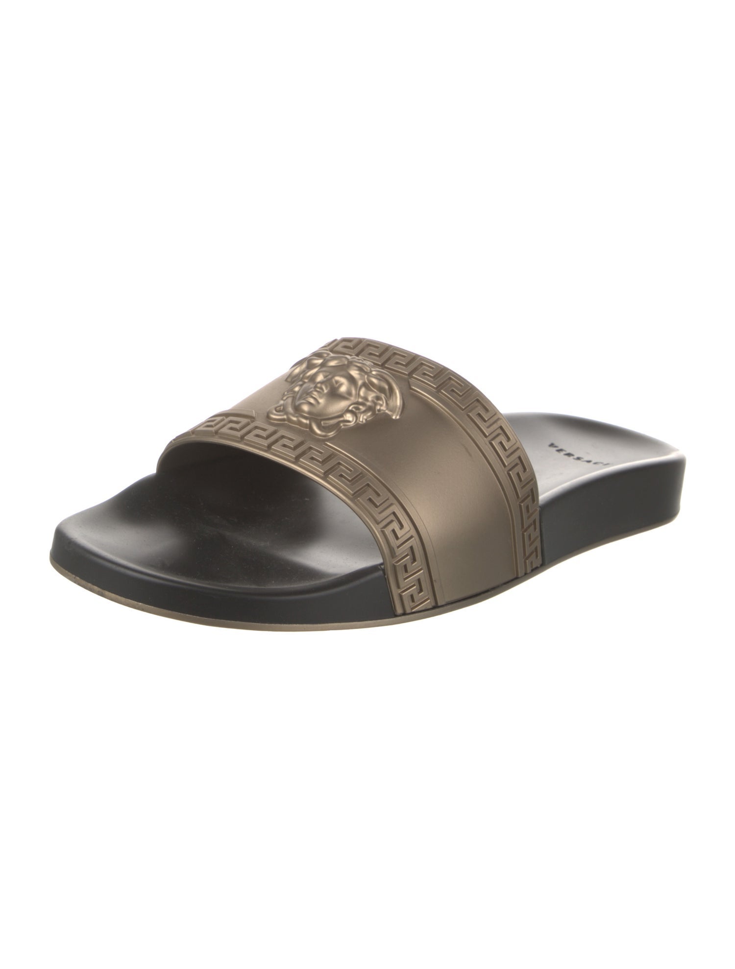 Versace Medusa Insignia Rubber Slides