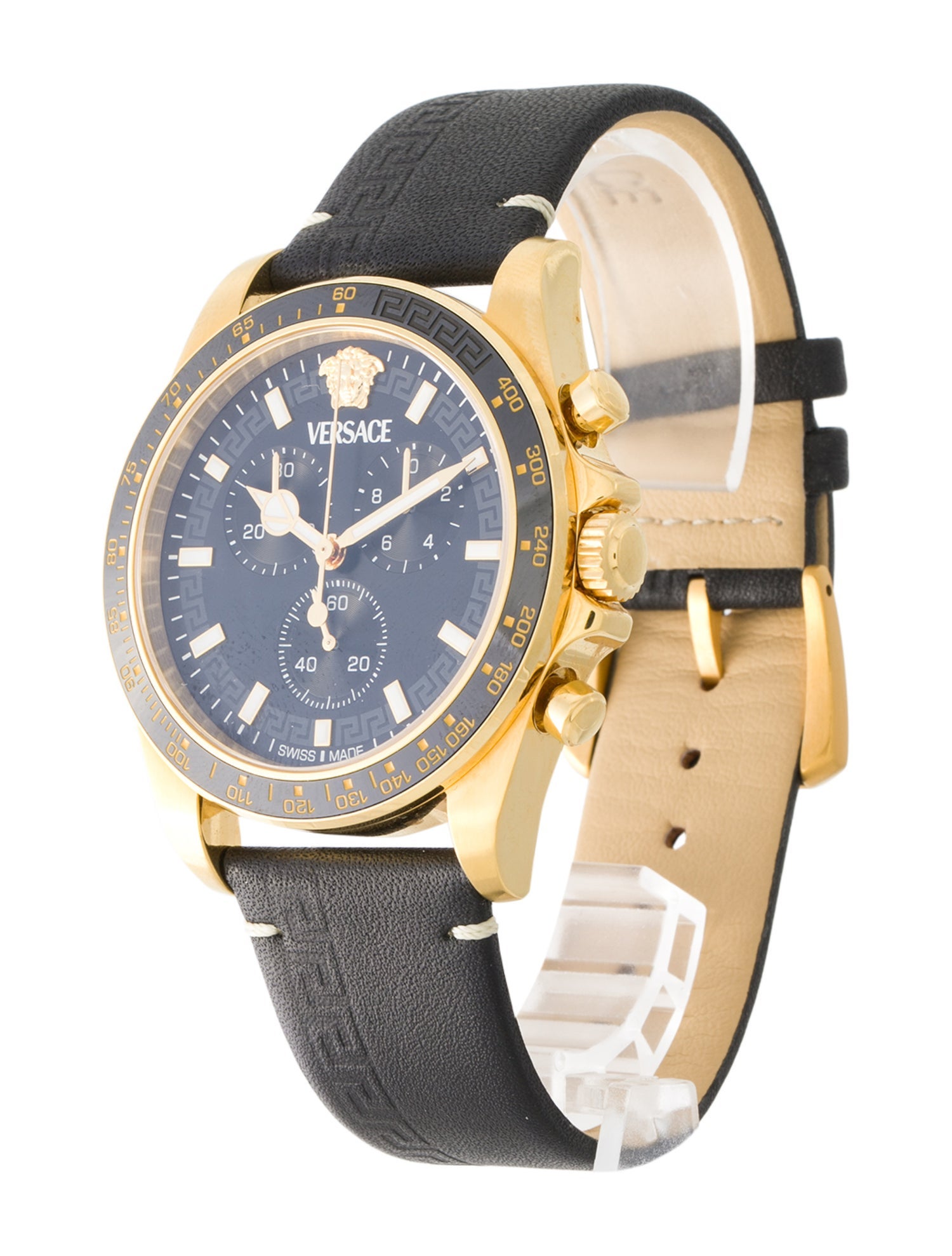 Versace Greca Chrono Wave Watch