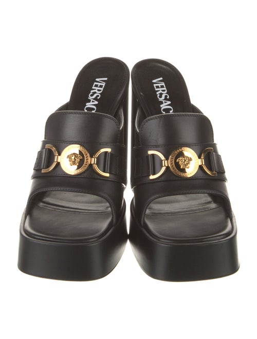 Versace Leather Slides