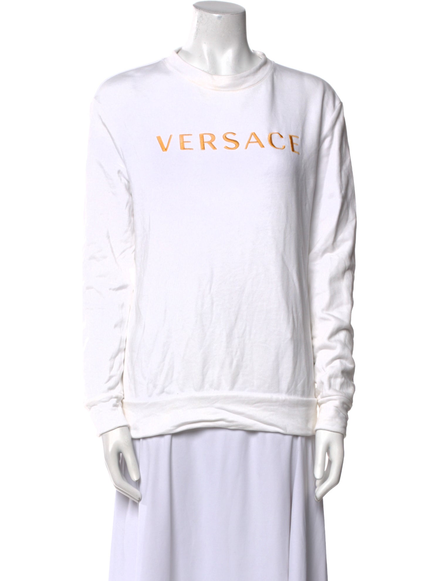 Versace Crew Neck Long Sleeve Sweatshirt