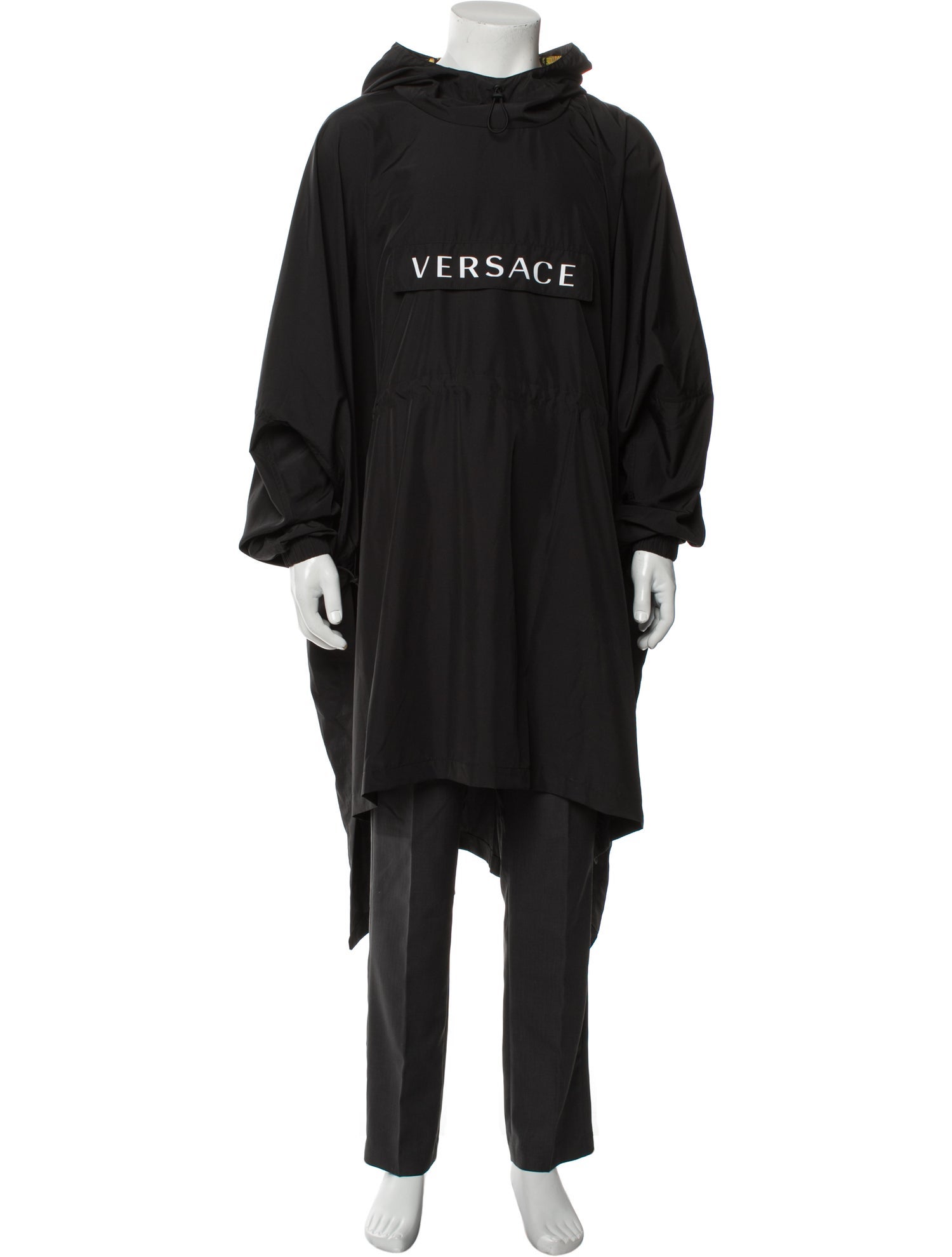 Versace Graphic Print Parka