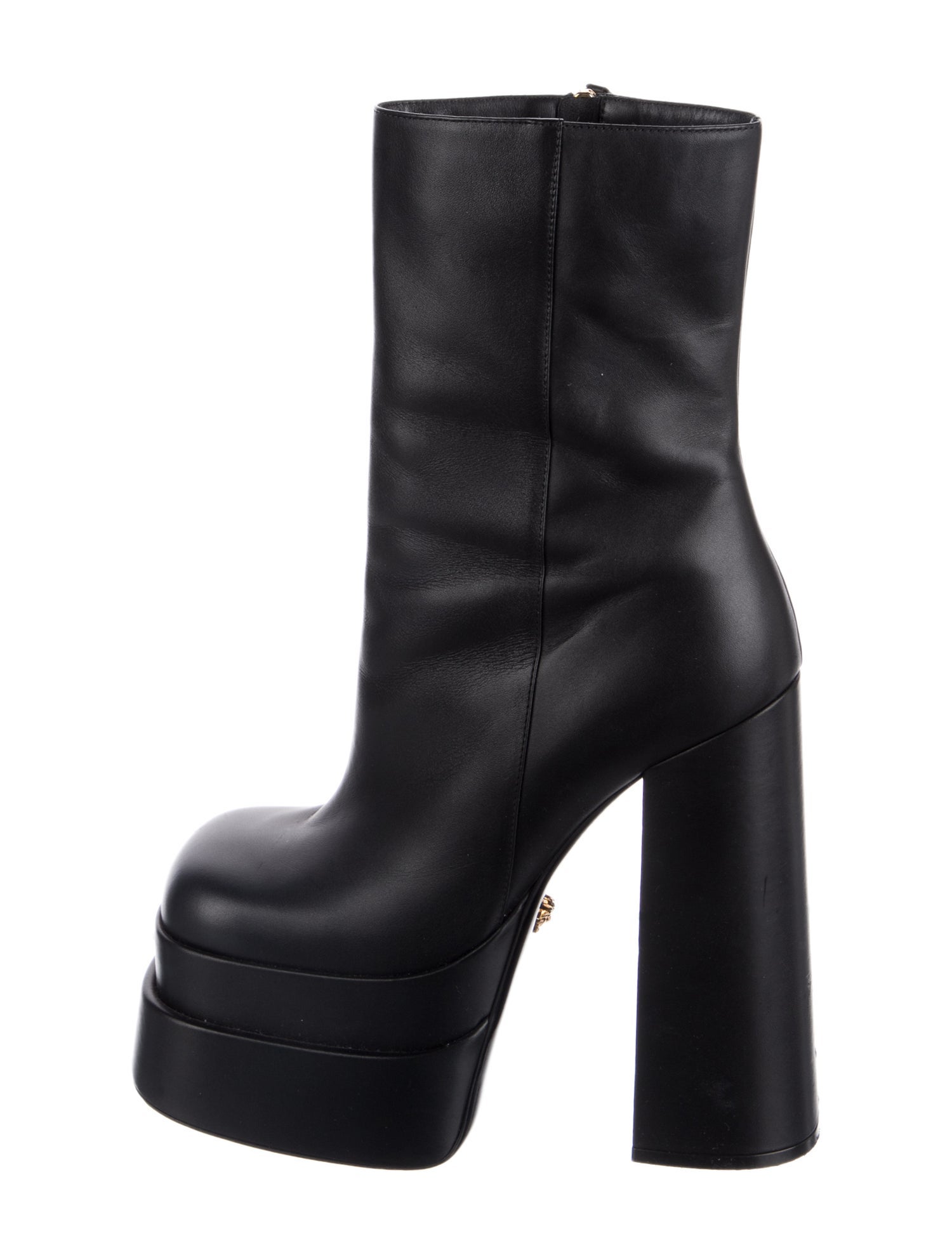 Versace Leather Boots