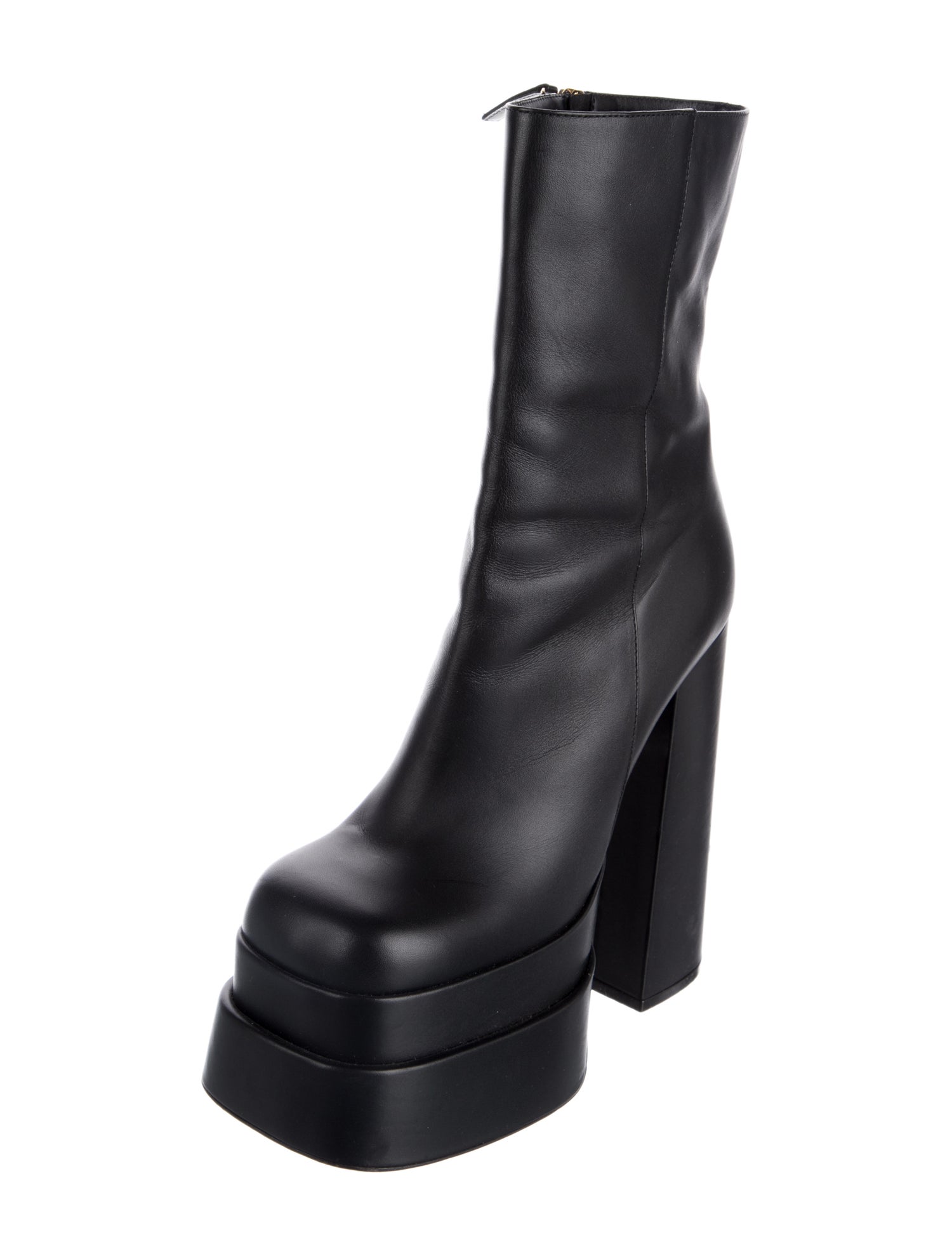 Versace Leather Boots