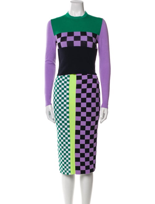 Versace Patterned Skirt Set