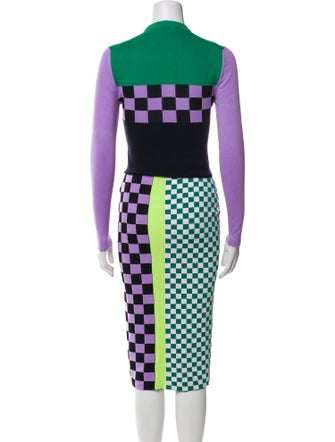 Versace Patterned Skirt Set