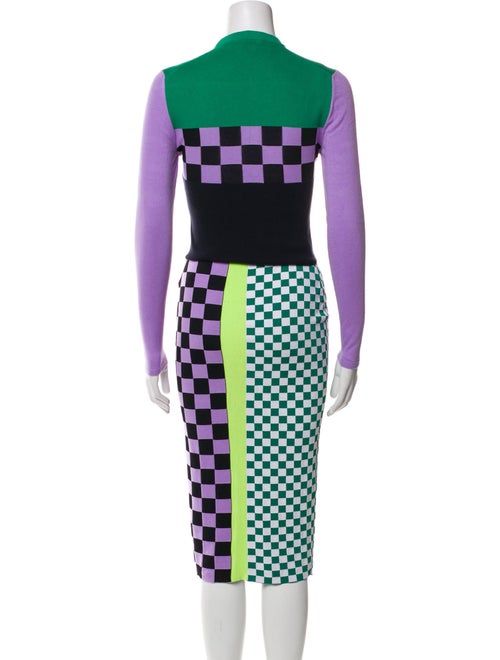 Versace Patterned Skirt Set